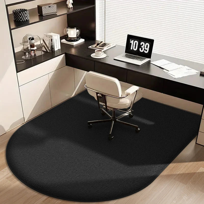 SolidDesk Flannel Chair Floor Mat