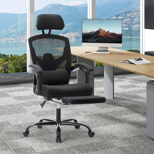 Tall Reclining Ergonomic Office Chair