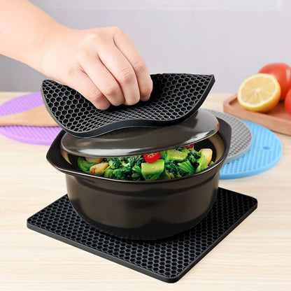Silicone Trivet Pot Mat Set