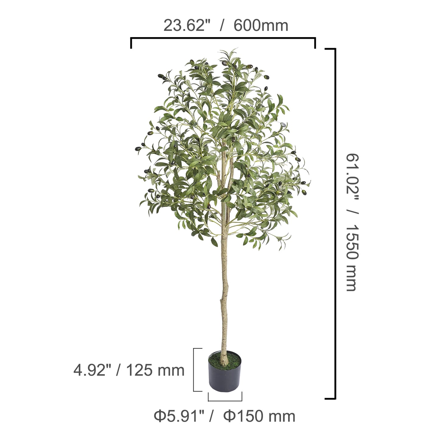 Artificial Olive Tree (Secure Base) II
