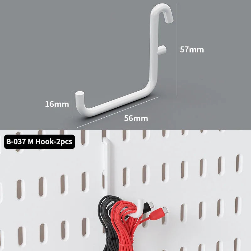 No-Drill Desktop Pegboard Organizer