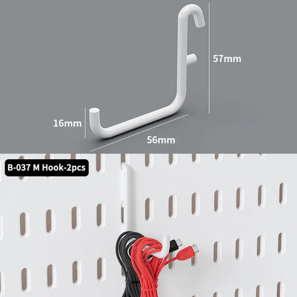 No-Drill Desktop Pegboard Organizer