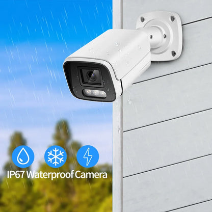 4K PoE Bullet Camera, Color Night Vision