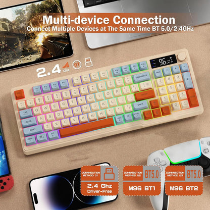 Smart Wireless Gaming Keyboard