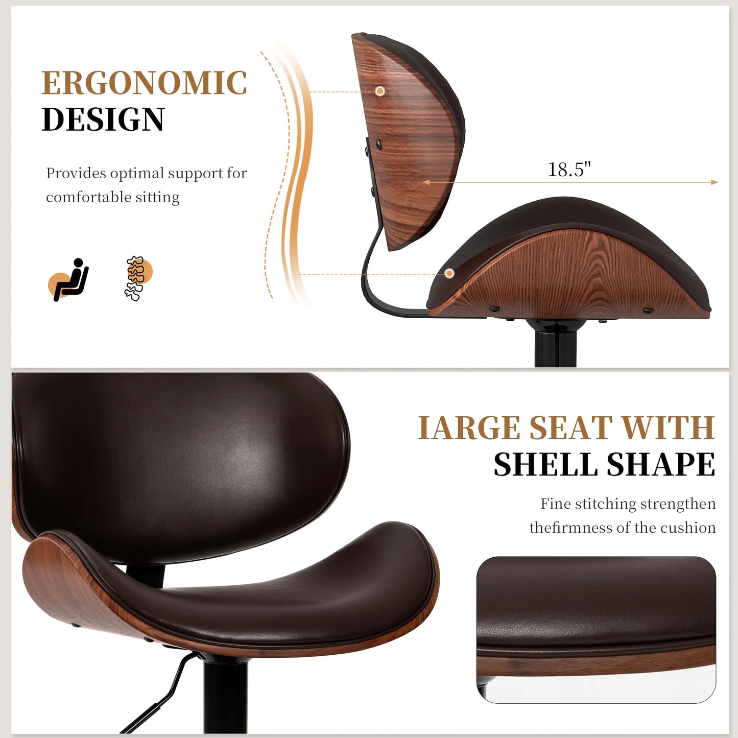 Counter-Height Swivel Duo