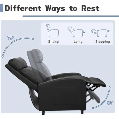Vellum Leather Recliner