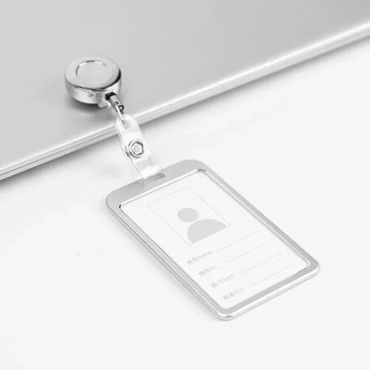 BadgeCard Aluminum Card Holder Reel