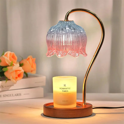 PetalGlow Flameless Candle Warmer Lamp
