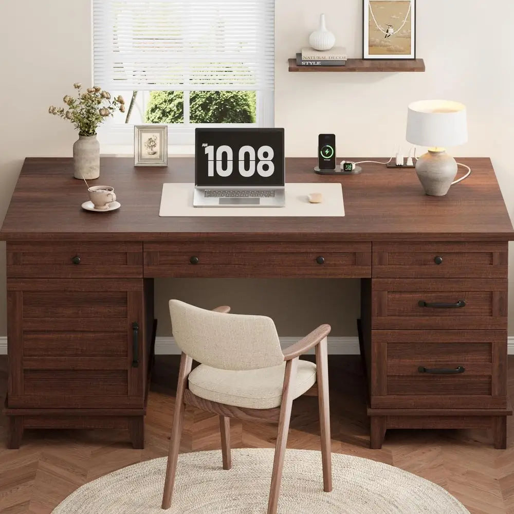 Sonoma Charging Station Desk