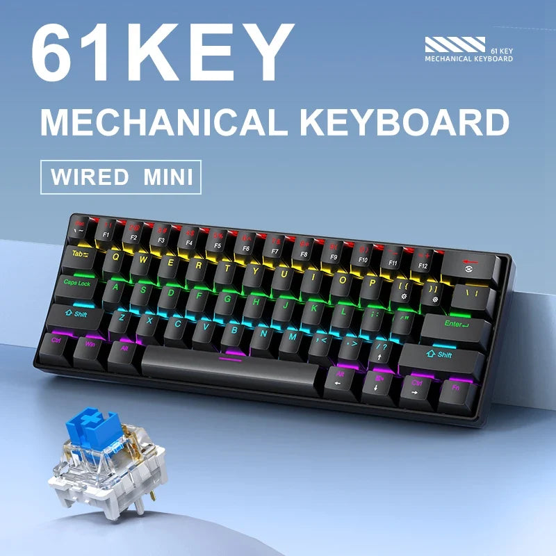 60% Mechanical Mini Keyboard with RGB