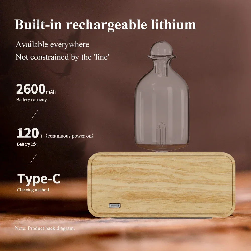 Waterless Nebulizing Essential Oil Diffuser