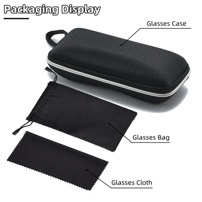 Black Square Anti Blue Light Glasses
