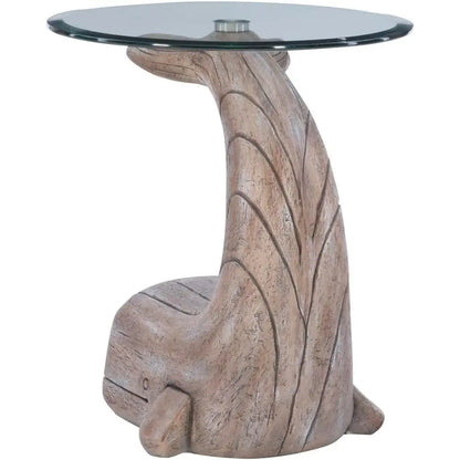 Driftwood Sculptural Accent Table