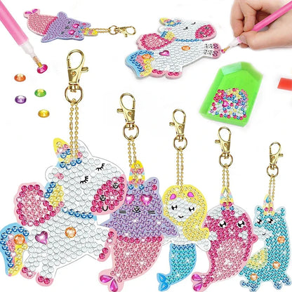 Unicorn & Mermaid Diamond Painting Kit