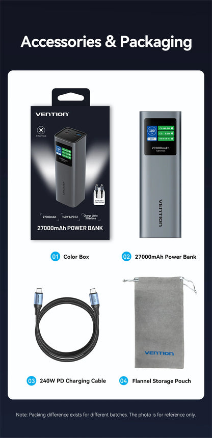 Vention 27000mAh Power Bank II