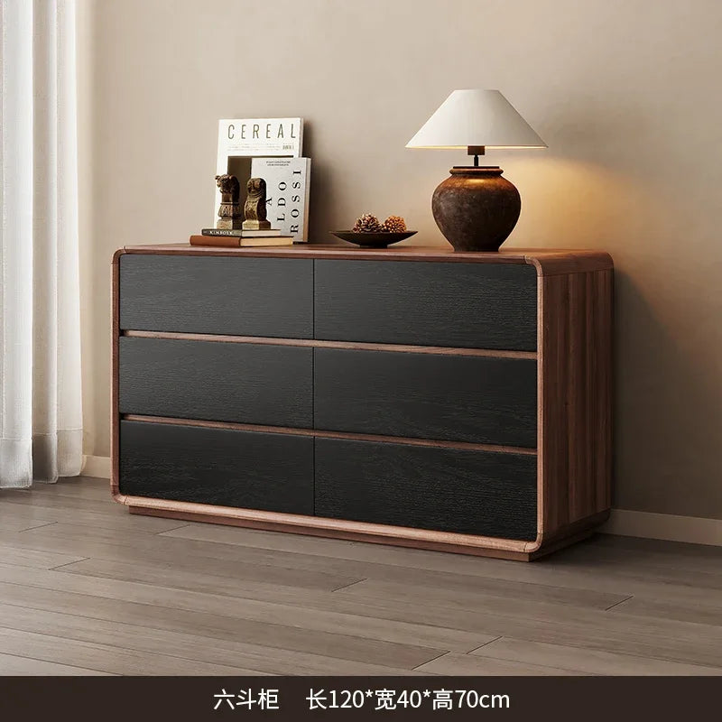 Modern Wood Storage Display Cabinet