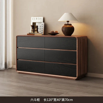 Modern Wood Storage Display Cabinet