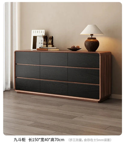 Modern Wood Storage Display Cabinet