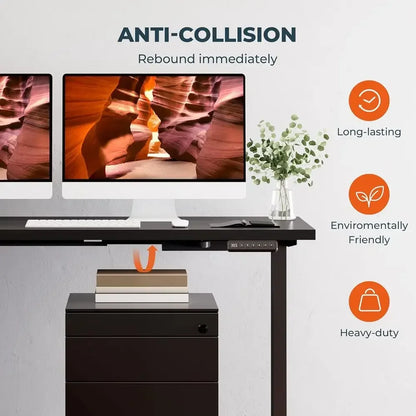 Aventra L-Shaped Electric Standing Desk