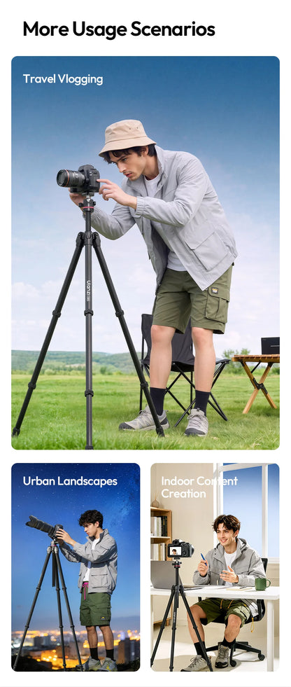 2-in-1 Carbon Fiber Tripod