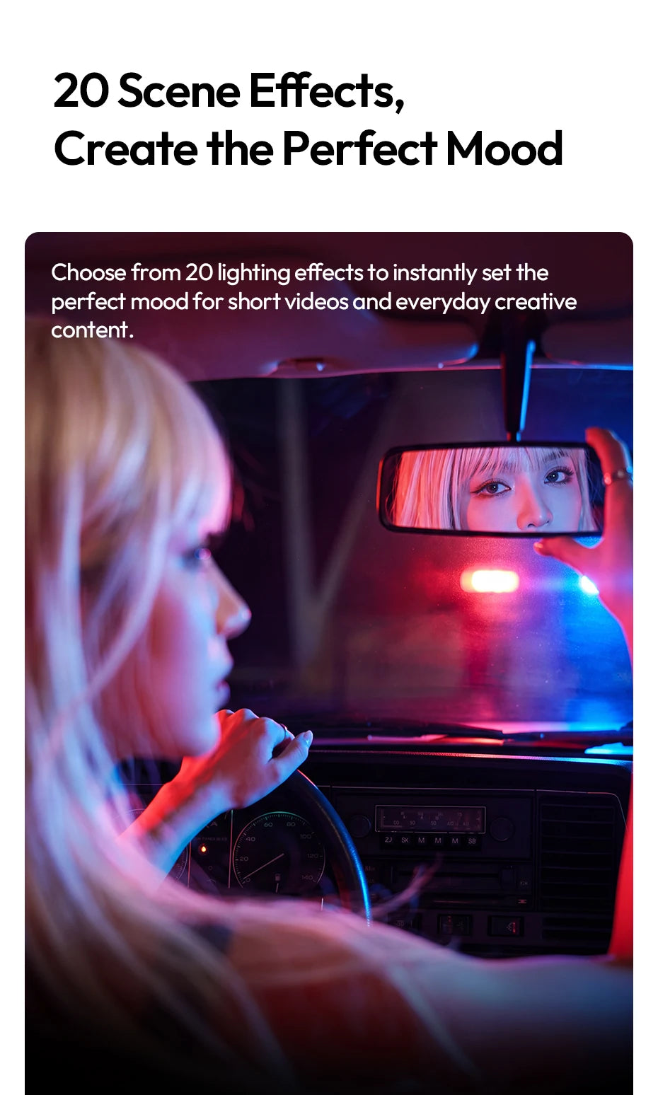 Handheld RGB Ring Light