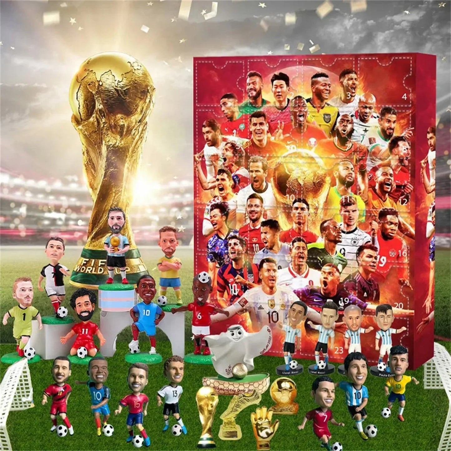 Soccer Advent Calendar, 24-Day Kids Countdown