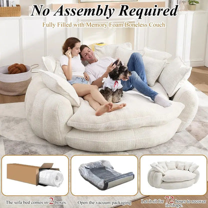 Serenade Round Cloud Daybed