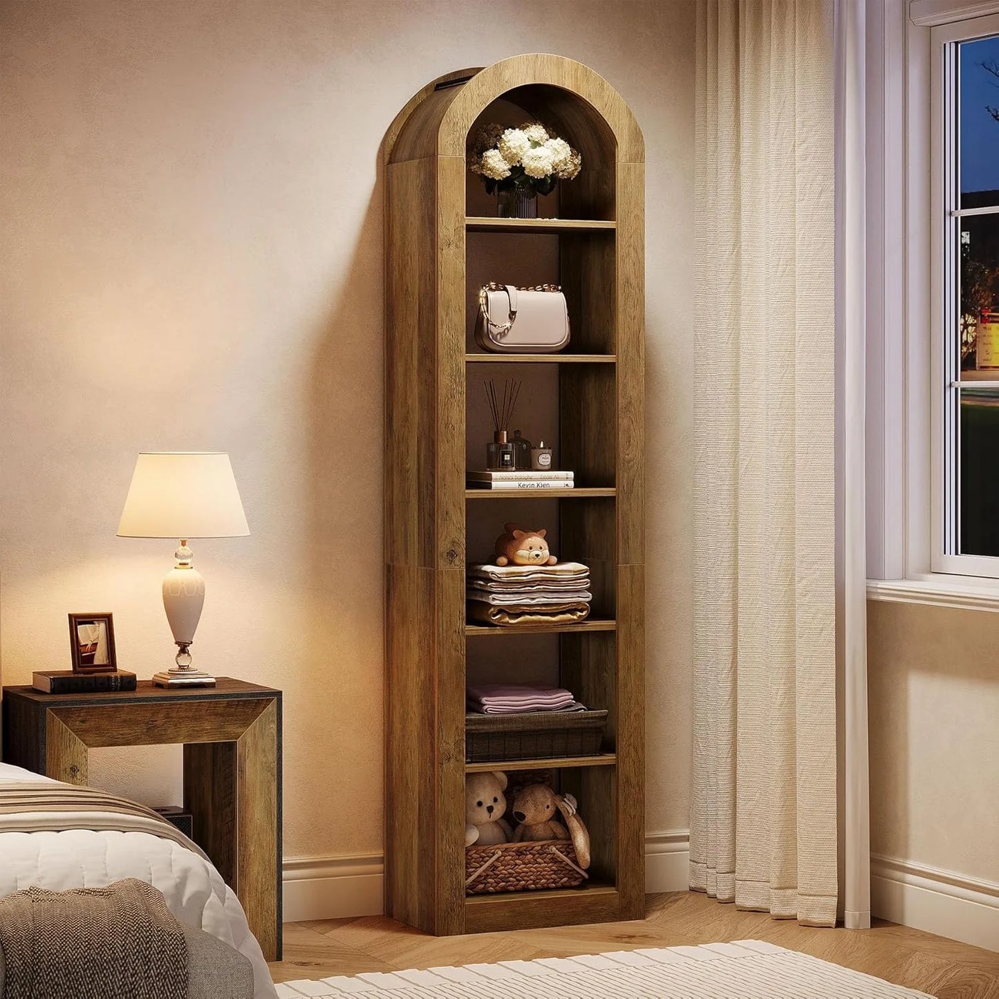 Everley Arched Bookshelf