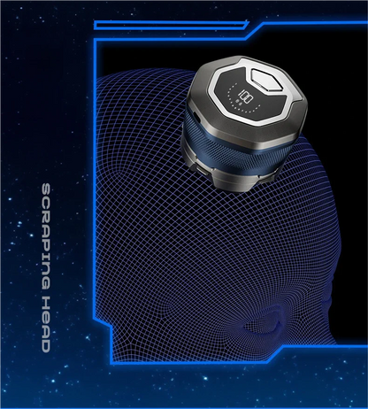 6D Waterproof Head & Face Shaver for Men