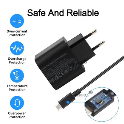 60W USB-C Fast Charger for Switch 2