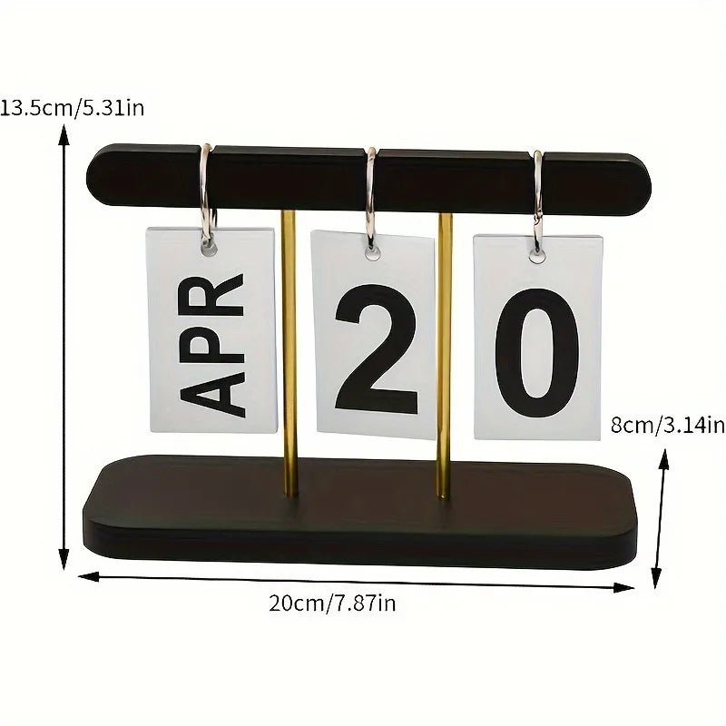 NordicPage Minimalist Desk Calendar