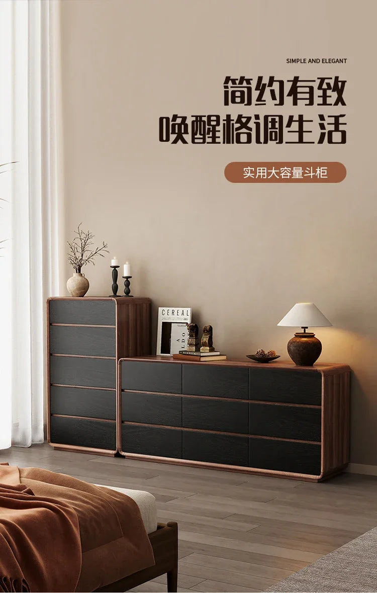 Modern Wood Storage Display Cabinet