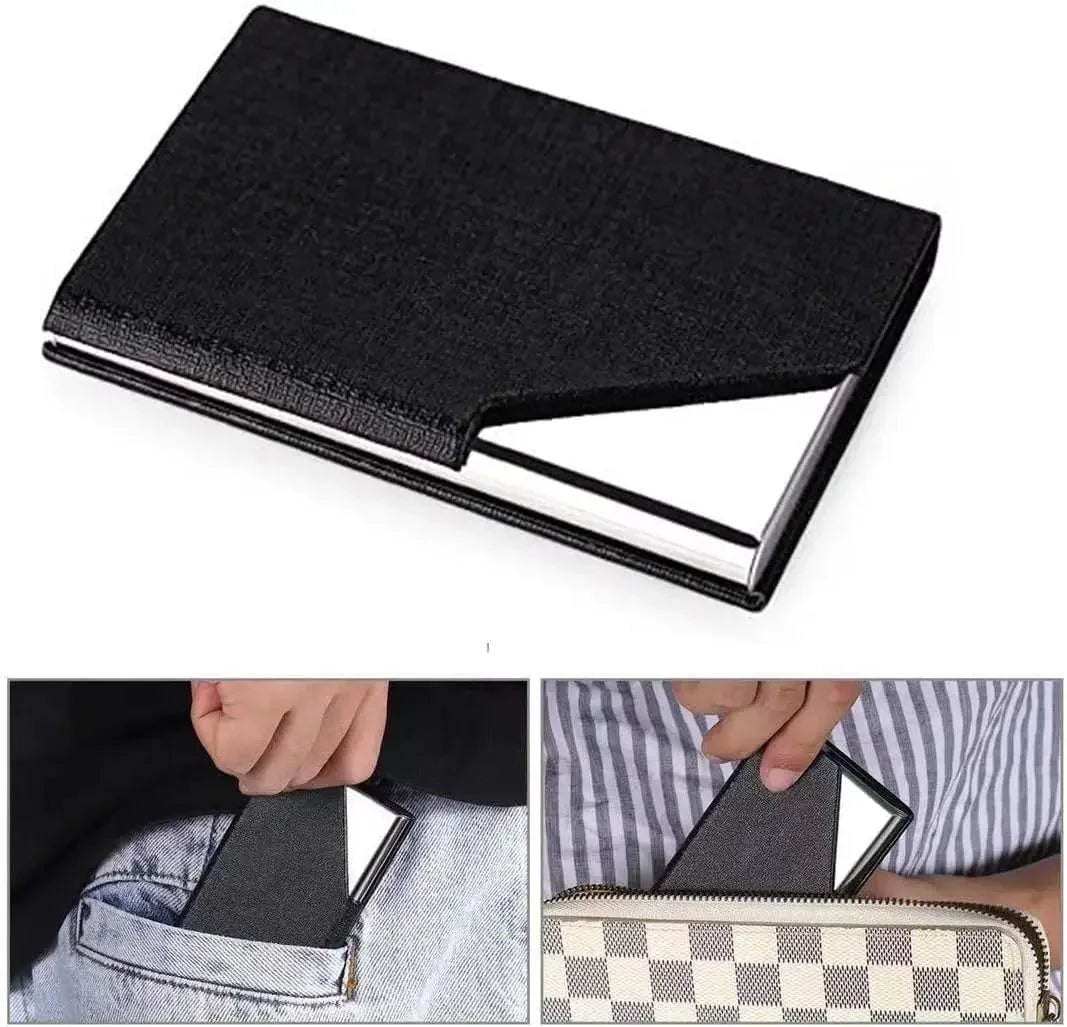 LeatherCard PU Magnetic Card Case