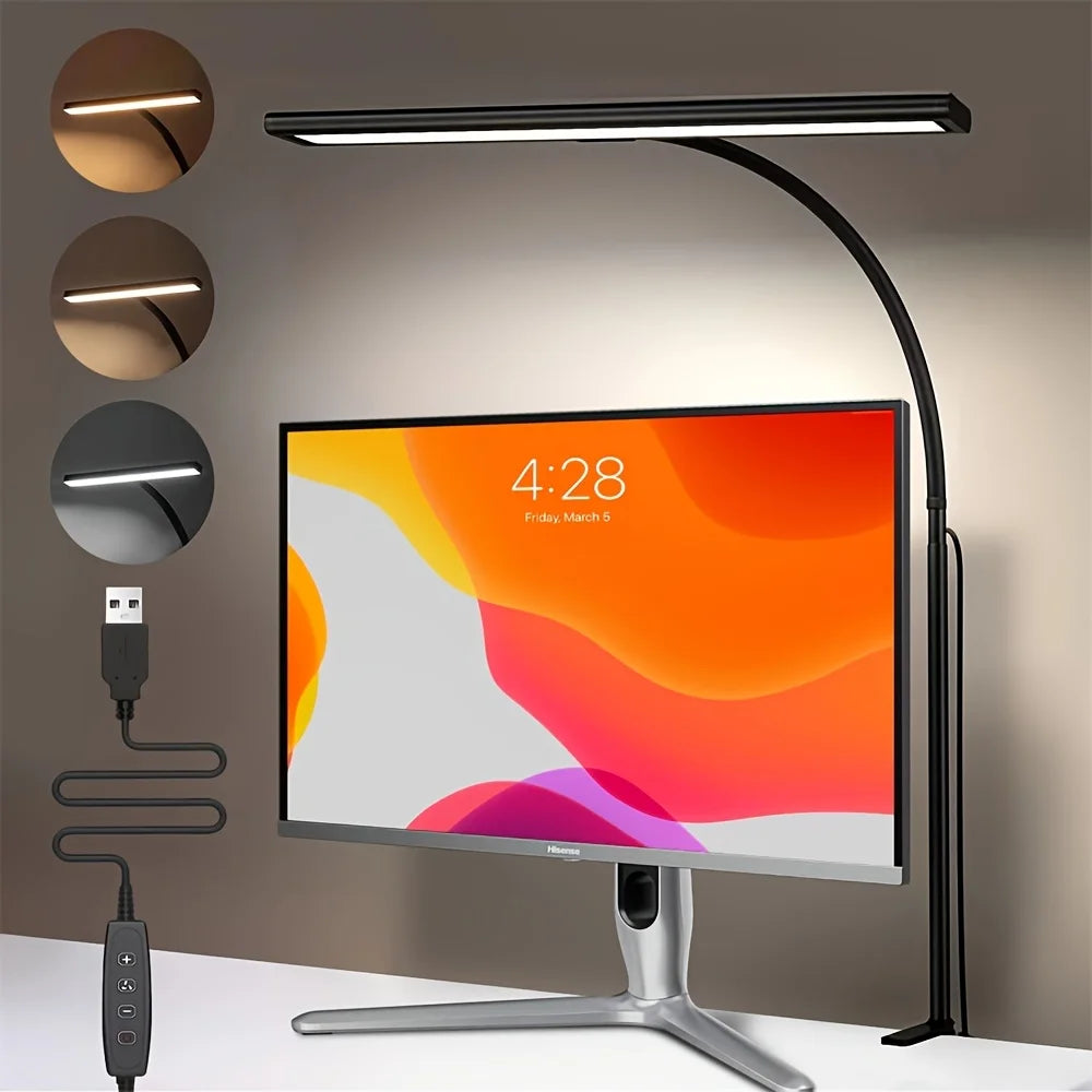88-LED Sturdy Clamp Desk Lamp