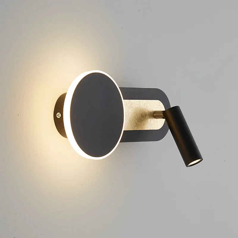 HaloBeam Dual LED Nordic Wall Light