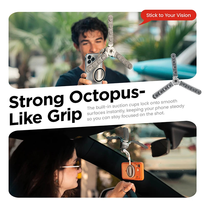 Magnetic Suction Tripod