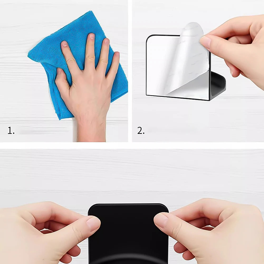 Adhesive Wall-Mount Headphone Stand