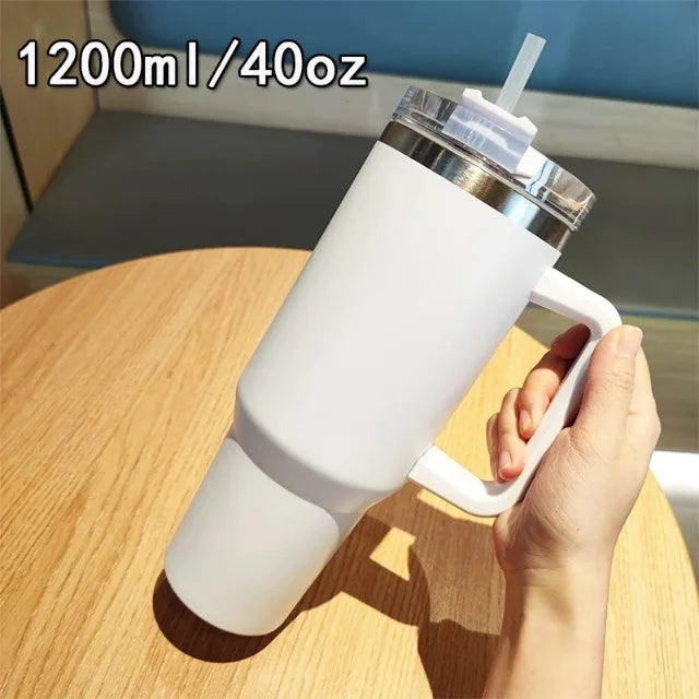 Insulated Water Cup with Straw