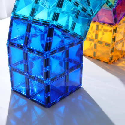 Diamond Magnetic Tiles - STEM Building Toy