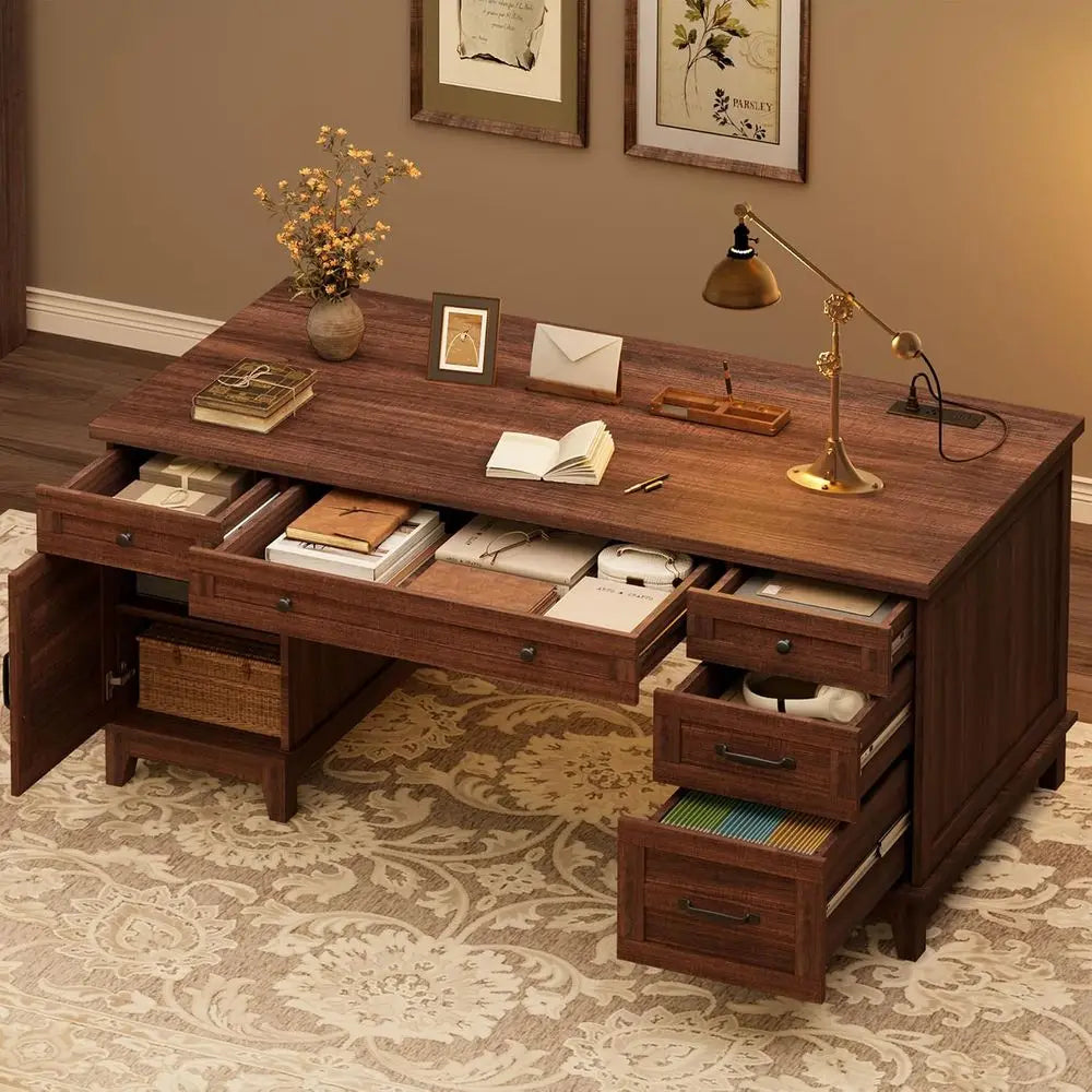 Sonoma Charging Station Desk