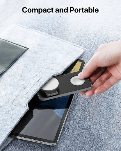 FoldCharge Pro 3-in-1 Magnetic Wireless Charging Station
