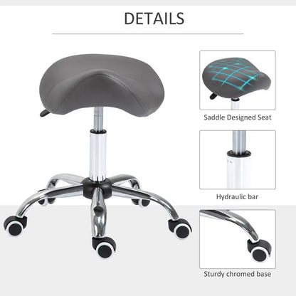 Rolling Saddle Stool