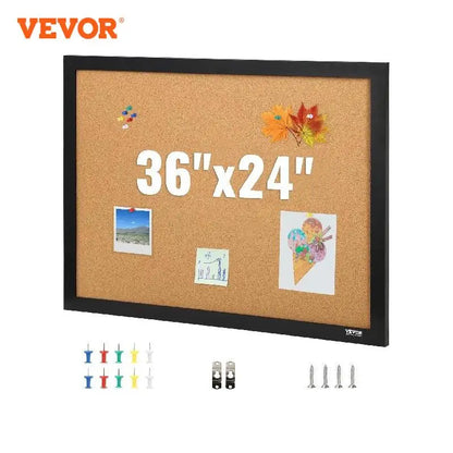 VEVOR MDF Cork Board with Sticker Frame