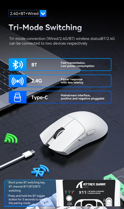 Attack Shark X11 Gaming Mouse