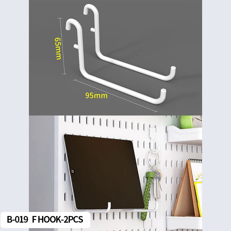 No-Drill Desktop Pegboard Organizer
