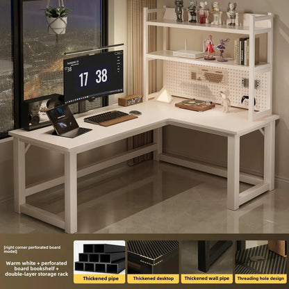 Integrated Bookshelf Writing Desk