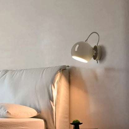 Rotating Dome Wall Light for Reading in Bed
