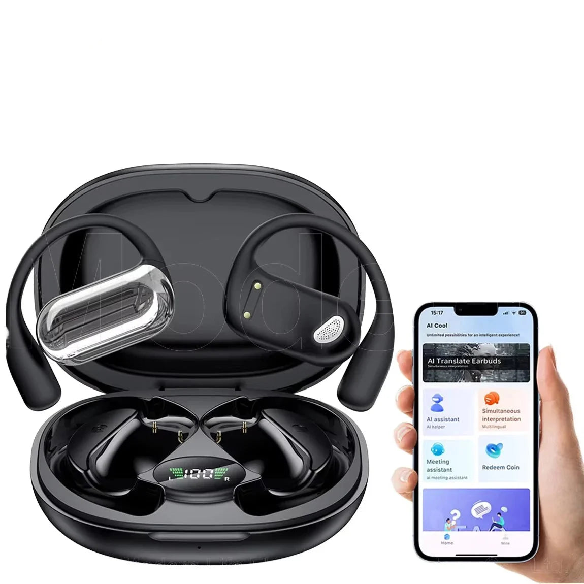 AI Translator Earbuds, 144 Languages