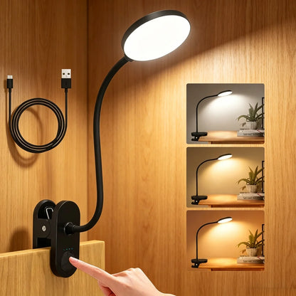 3.5in LED Clip Desk Lamp