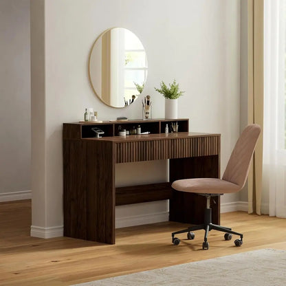 Executive Desk with Monitor Stand